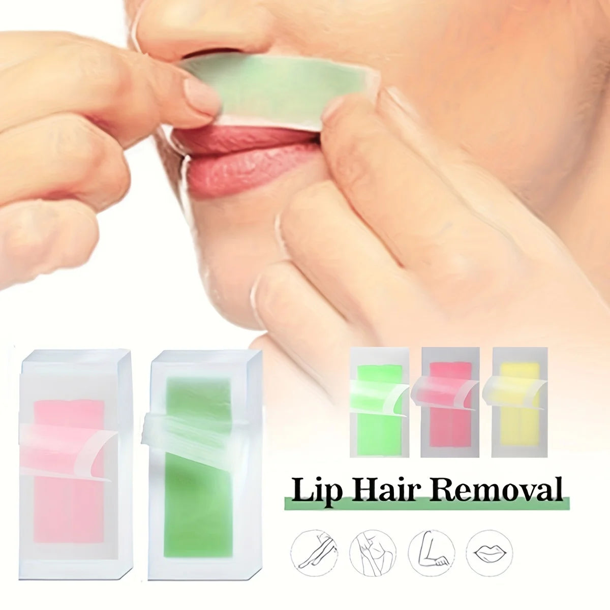 Hair Removal Wax Strips