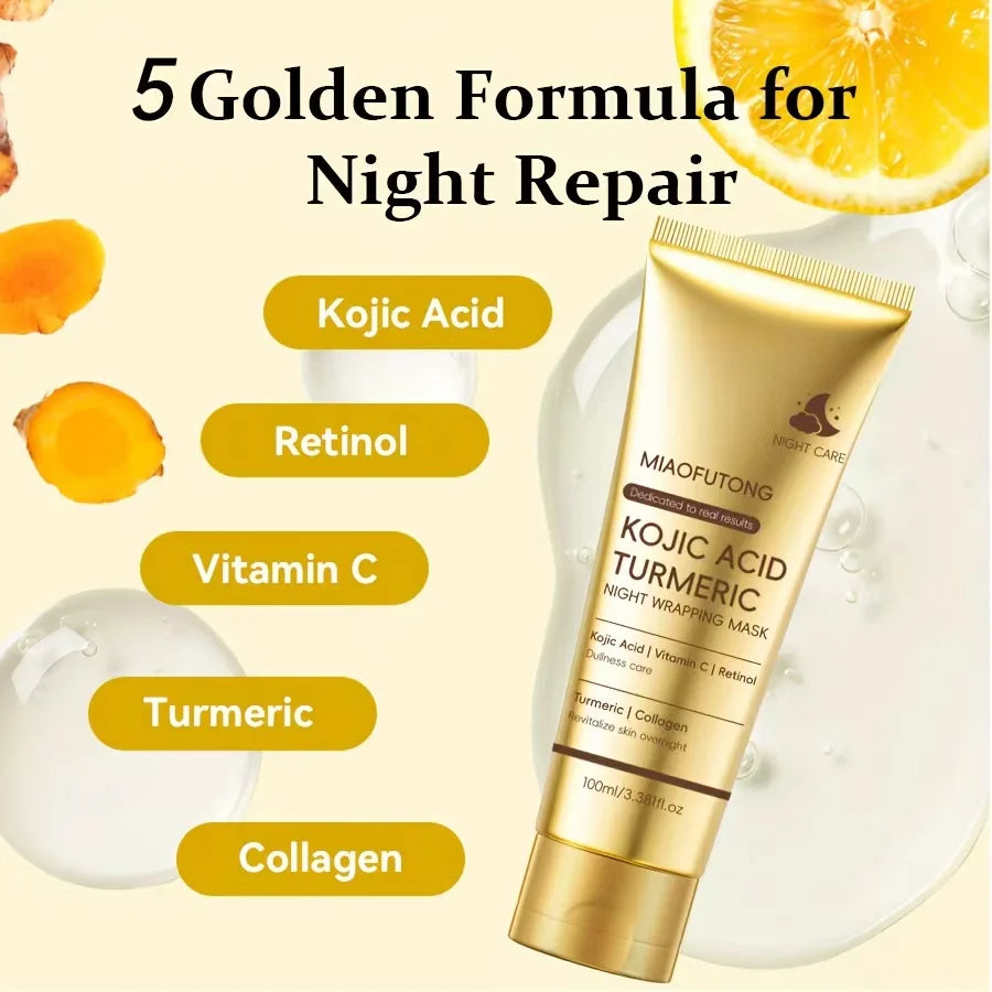 Biotin Collagen Peel-Off Face Mask – Deep Hydration Day & Night Care