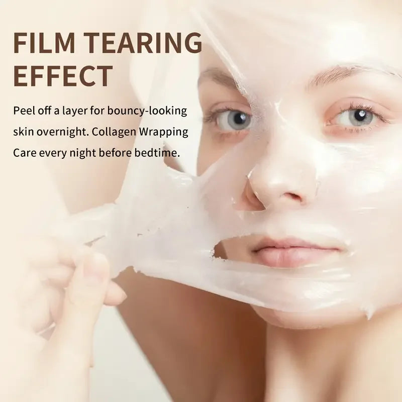 Biotin Collagen Peel-Off Face Mask – Deep Hydration Day & Night Care