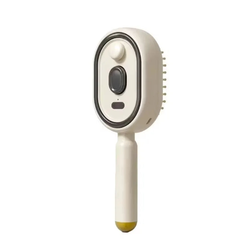 USB-C Steam Styling Brush for Smooth, Frizz-Free Hair