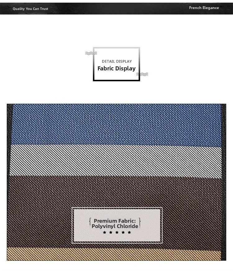 Trendy Plaid Large-Capacity Tote Bag