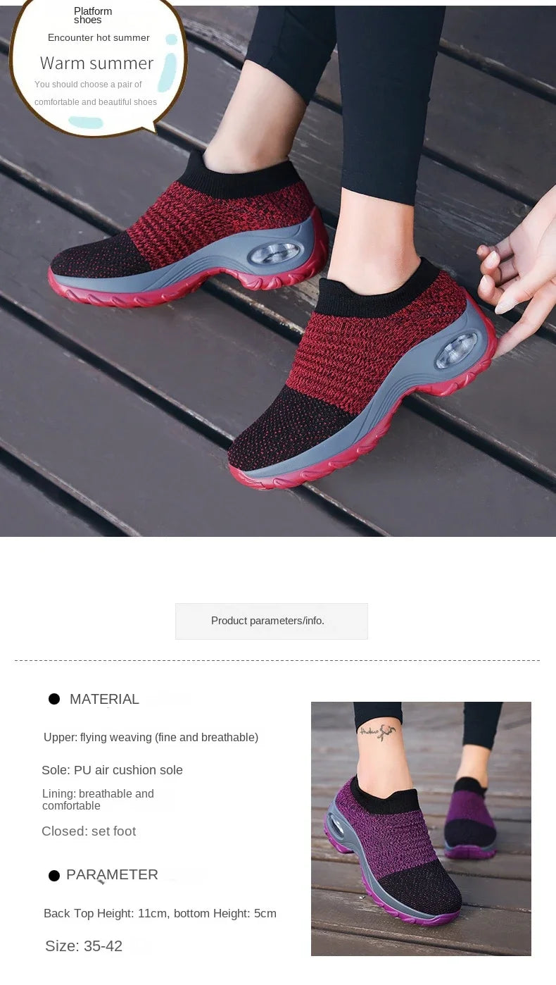 Women’s Breathable Air-Cushion Sneakers