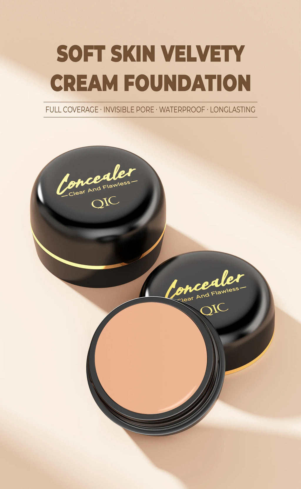 Hydrating Full-Coverage Concealer & Contour Cream