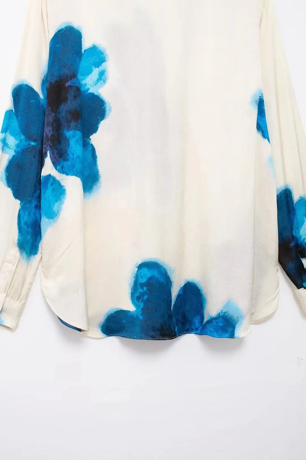 Chic Floral Blouse & Wide-Leg Pants Set