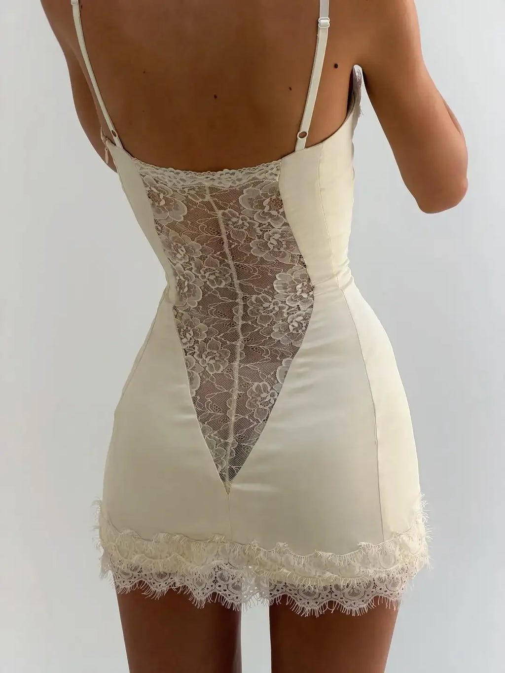 Sweetheart Lace Corset Mini Dress!