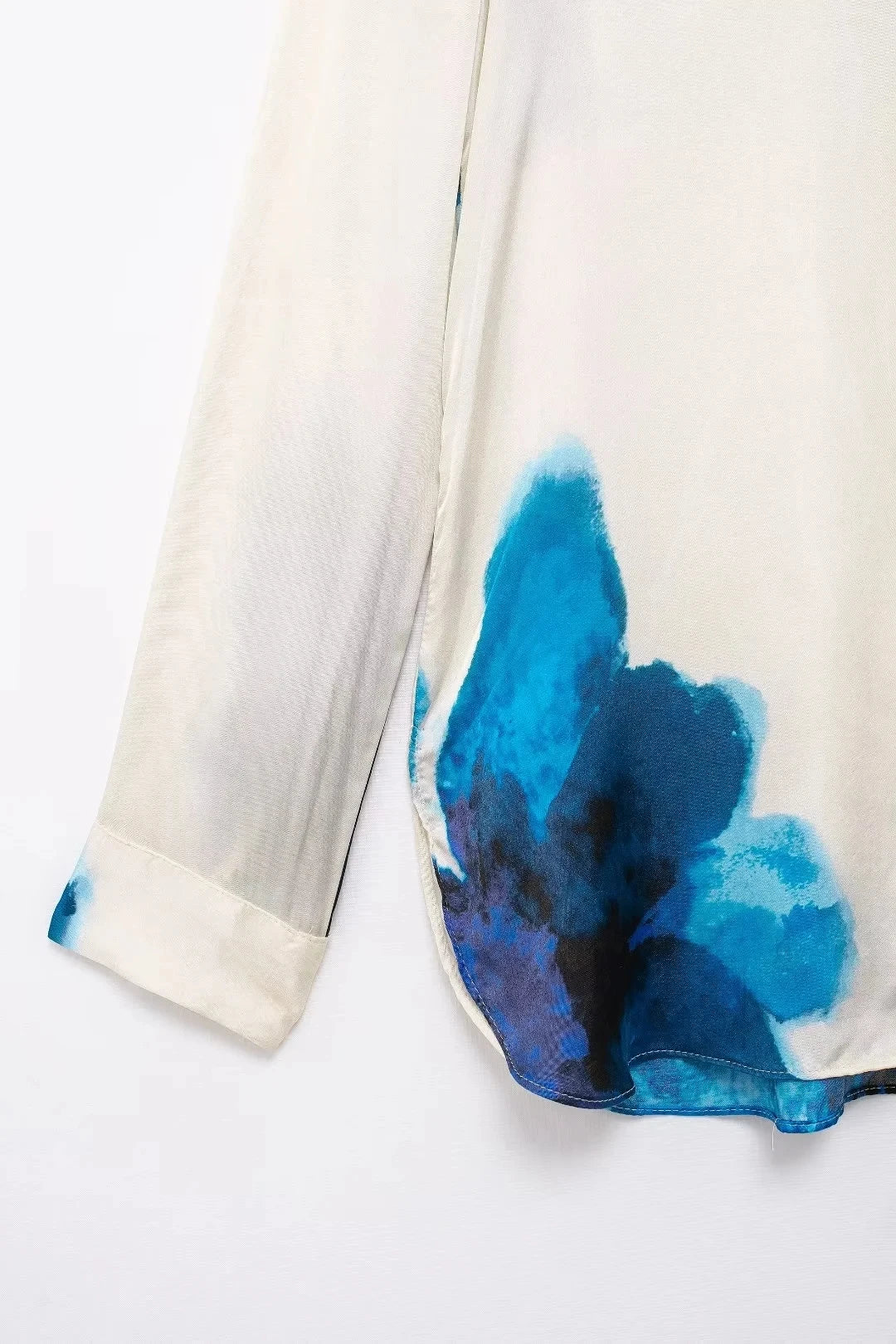 Chic Floral Blouse & Wide-Leg Pants Set