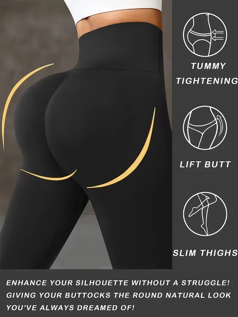 High-Waist Butt-Lifting Yoga Leggings