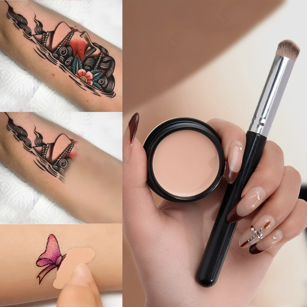 Hydrating Full-Coverage Concealer & Contour Cream
