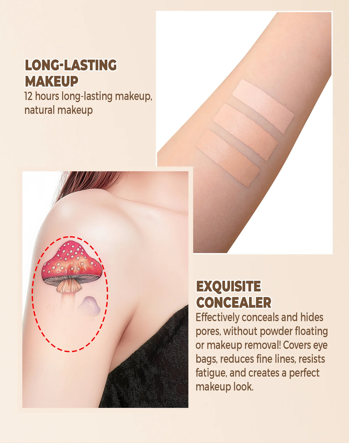 Hydrating Full-Coverage Concealer & Contour Cream