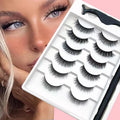 6-Pair Magnetic Eyelash & Eyeliner Set