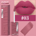 DUNUF Matte Velvet Lip Gloss – Waterproof Plumping Lipstick, 8 Shades