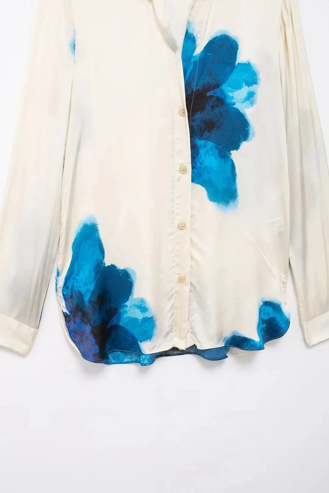 Chic Floral Blouse & Wide-Leg Pants Set