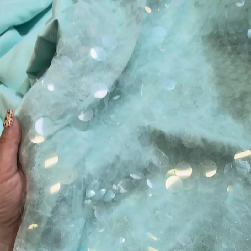 Glam Sequin V-Neck Mini Dress