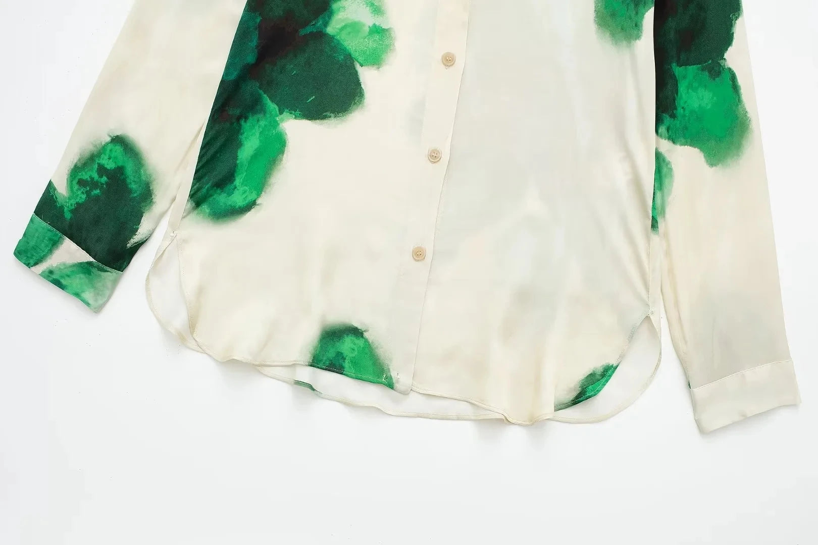 Chic Floral Blouse & Wide-Leg Pants Set