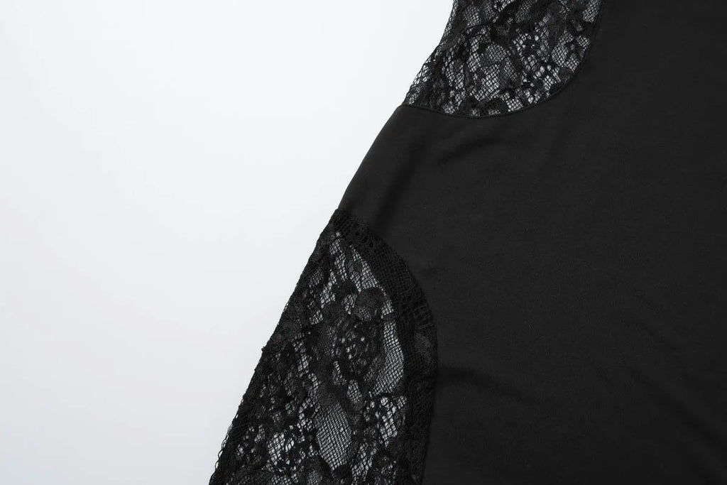 Dulzura Women's Elegant Backless Lace Maxi Dress – Sexy See-Through Summer Party, Club & Evening Gown.