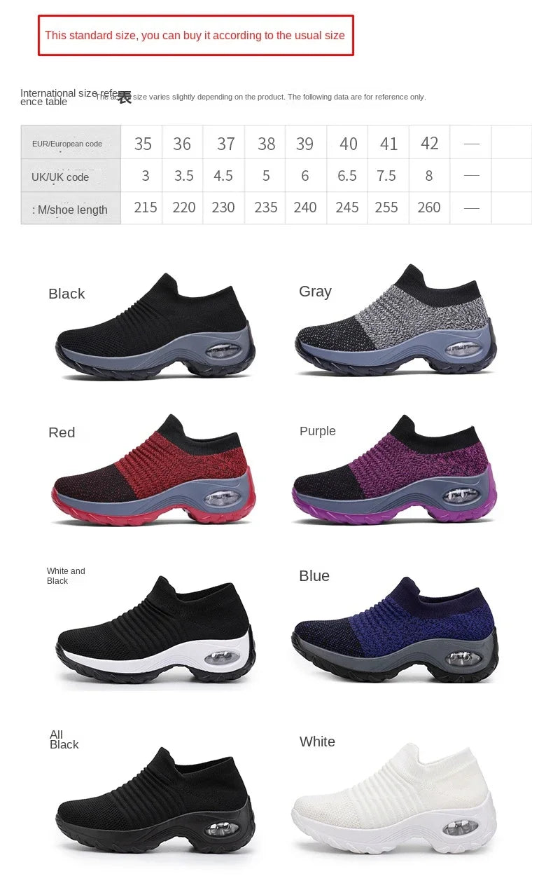 Women’s Breathable Air-Cushion Sneakers