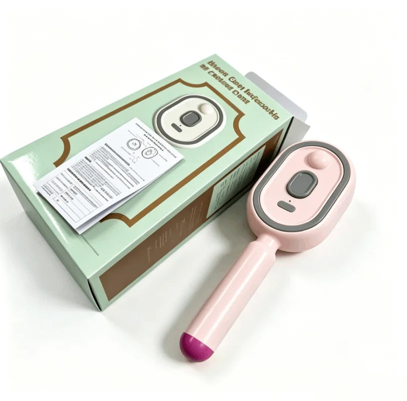 USB-C Steam Styling Brush for Smooth, Frizz-Free Hair