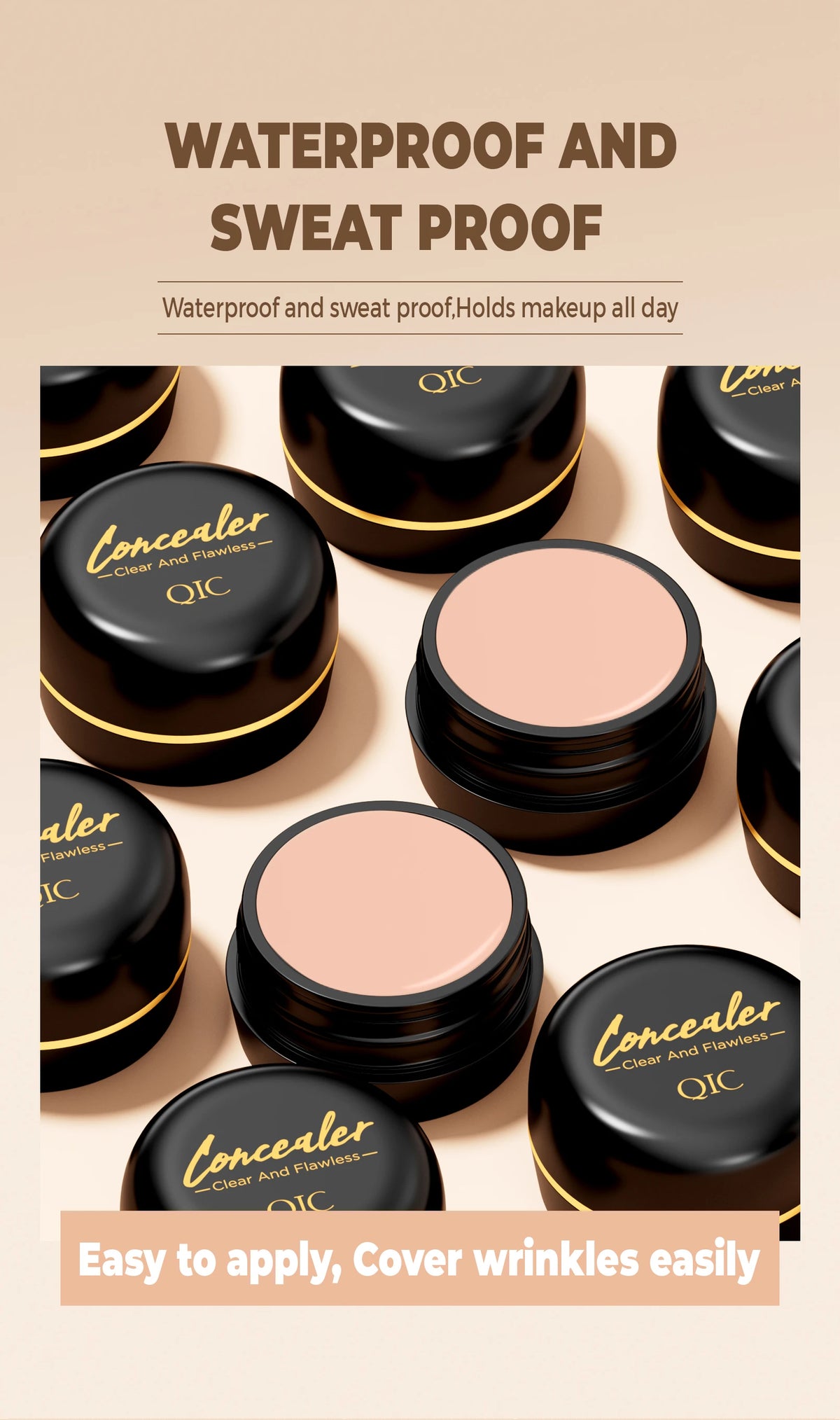 Hydrating Full-Coverage Concealer & Contour Cream