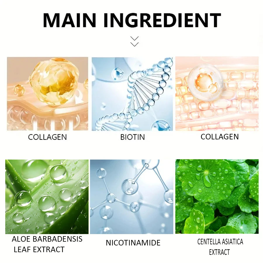 Biotin Collagen Peel-Off Face Mask – Deep Hydration Day & Night Care